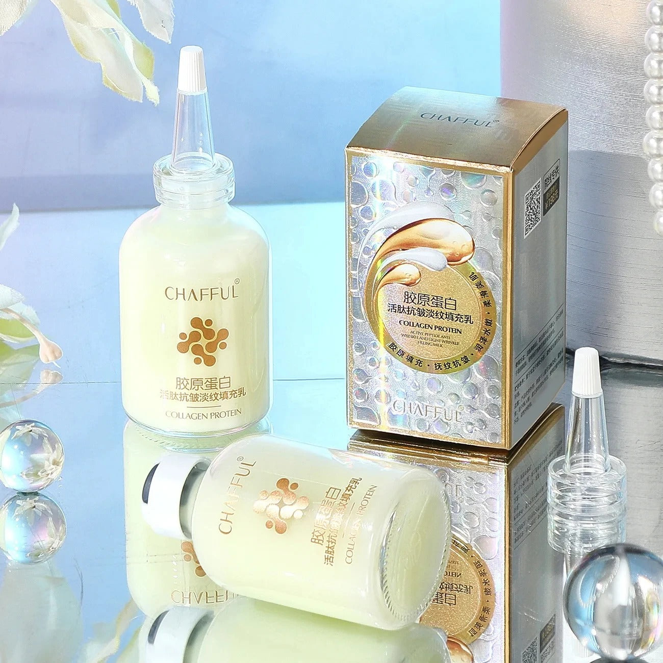 Collagen Face Serum skincare Facial Essence Liquid Firming