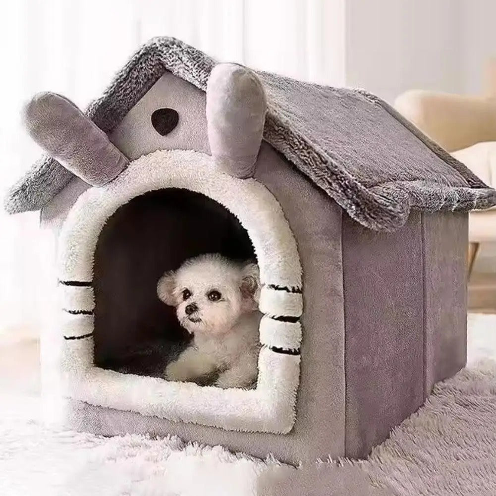 Thickened Pet Warm House Cat And Dog House Winter