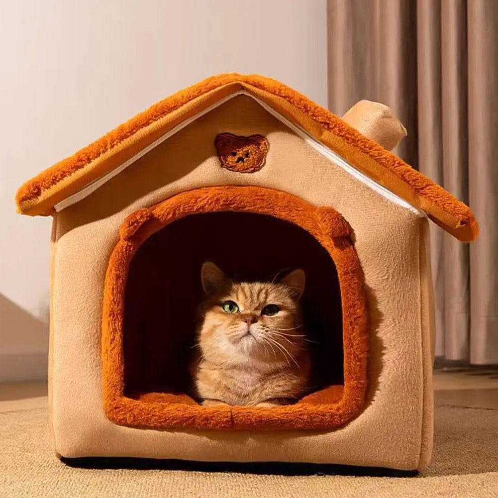 Thickened Pet Warm House Cat And Dog House Winter
