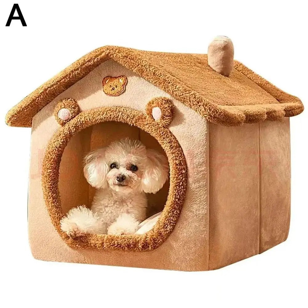Thickened Pet Warm House Cat And Dog House Winter